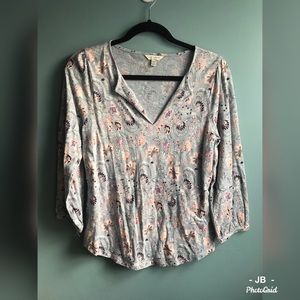 Lucky Brand peasant top